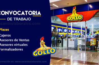Tiendas Gollo solicita personal por Temporada  a Cajeros, Asesores de Venta y más