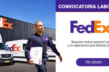 Convocatoria laboral FedEx con y sin experiencia laboral (Choferes, vendedores, ayudantes)
